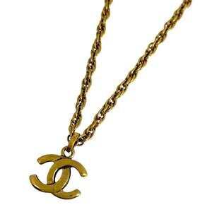 Chanel Cc Logo Chain Pendant Necklace #250040C88B